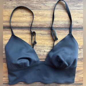 Intimately Free People Sleek Black Sports Bra